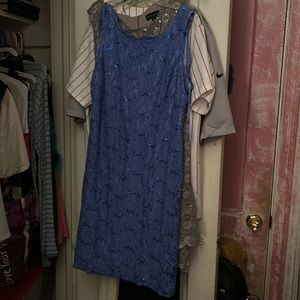 Blue dress to go to weddings in